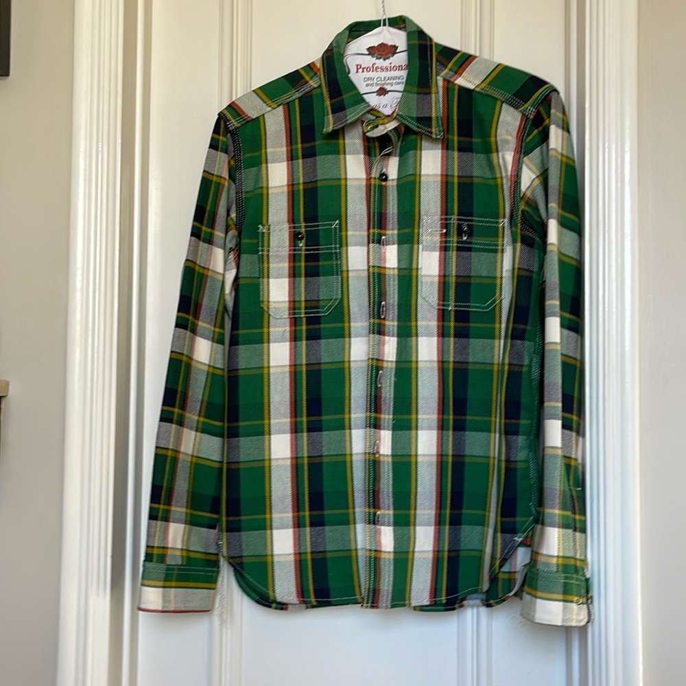 Plaid Gustin Denim Shirt